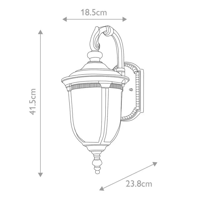 Уличный светильник Elstead Lighting CL2-S — бронза, ракурс 5
