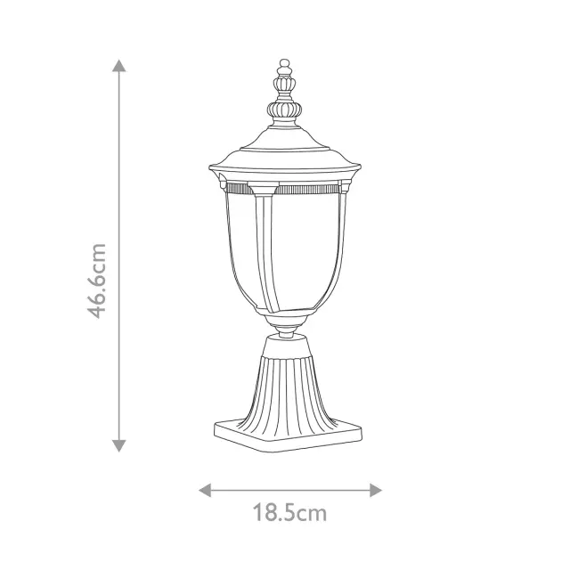 Уличный светильник Elstead Lighting CL3-S — бронза, ракурс 5