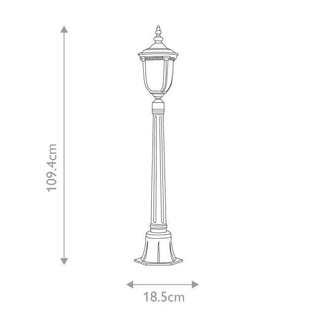 Уличный светильник Elstead Lighting CL4-S — бронза, ракурс 5
