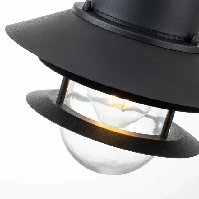 Уличный светильник Elstead Lighting COPENHAGEN8-BK — черный, ракурс 3