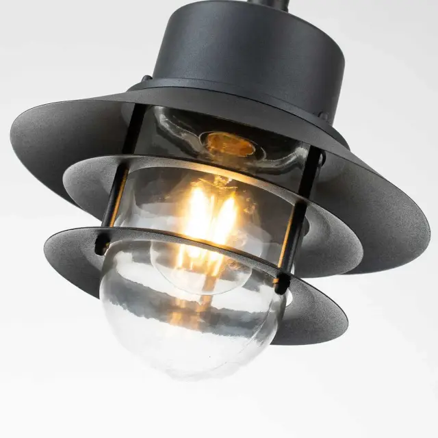 Уличный светильник Elstead Lighting COPENHAGEN8-BK — черный, ракурс 4
