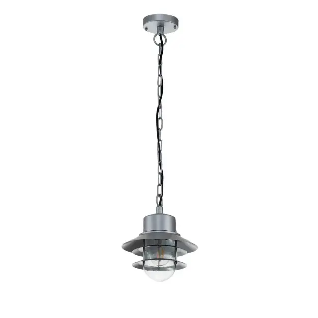 Уличный светильник Elstead Lighting COPENHAGEN8-SIL — серебряный, ракурс 5