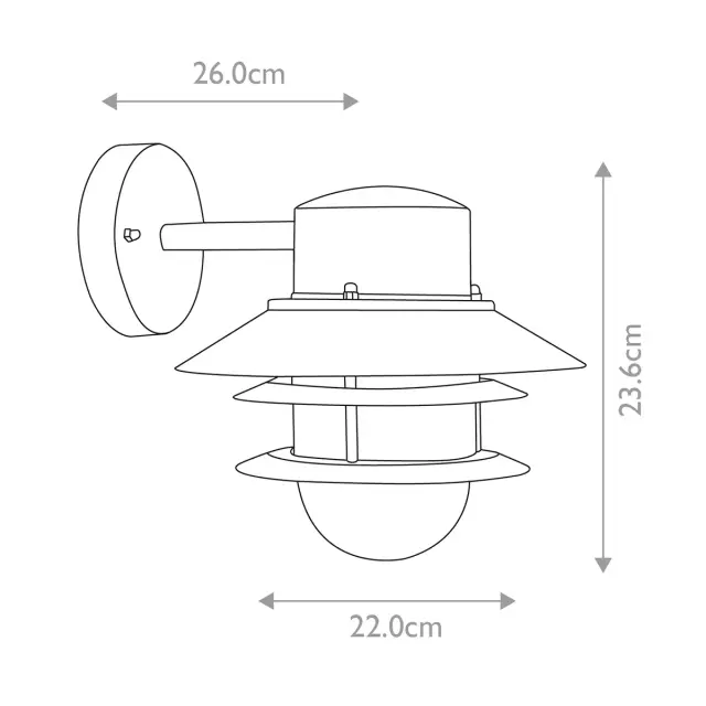 Уличный светильник Elstead Lighting COPENHAGEN — серебряный, ракурс 5