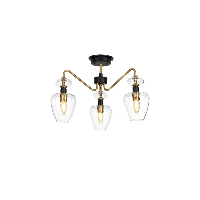 Люстра Elstead Lighting DL-ARMAND-SF3-AB — черный