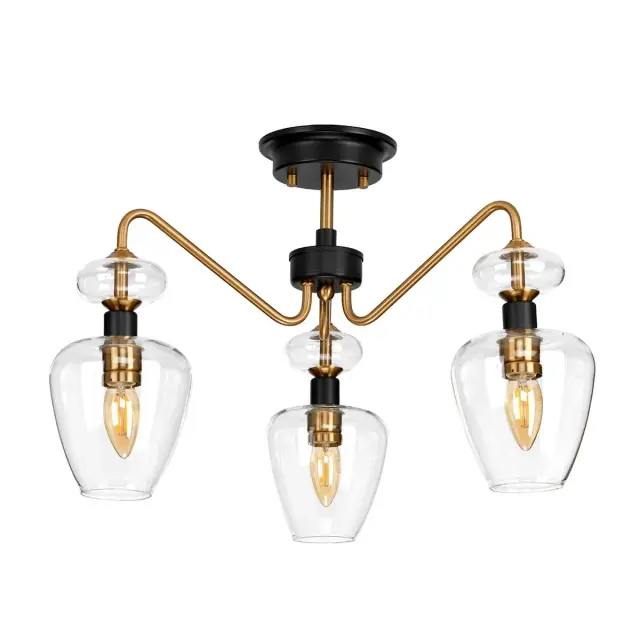 Люстра Elstead Lighting DL-ARMAND-SF3-AB — черный, ракурс 5