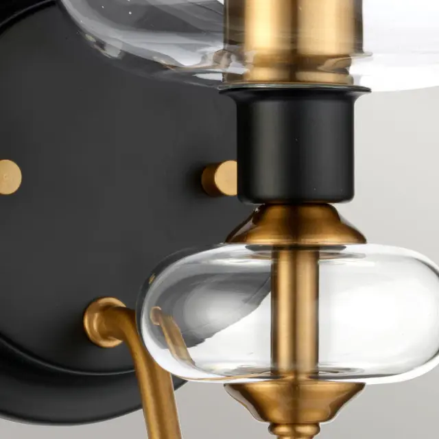 Бра Elstead Lighting DL-ARMAND1-AB — черный, ракурс 2