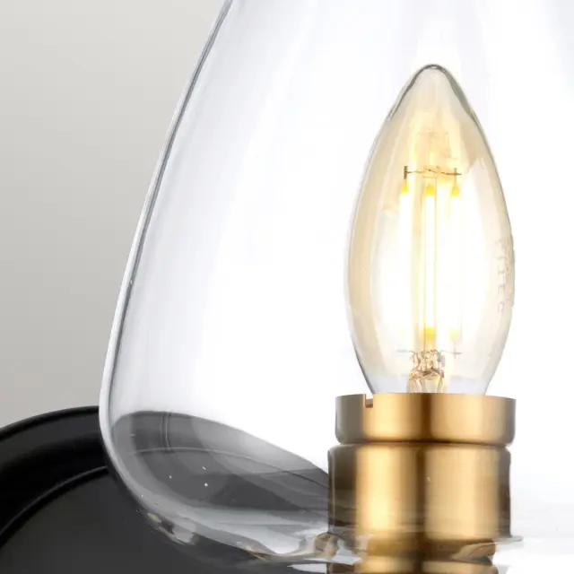 Бра Elstead Lighting DL-ARMAND1-AB — черный, ракурс 4