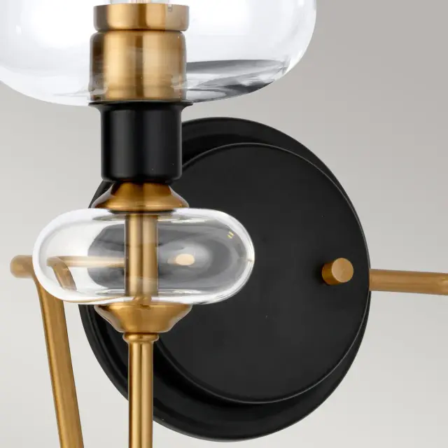 Бра Elstead Lighting DL-ARMAND2-AB — черный, ракурс 2