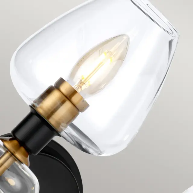 Бра Elstead Lighting DL-ARMAND2-AB — черный, ракурс 4