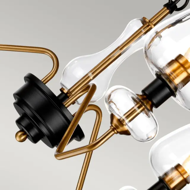 Люстра Elstead Lighting DL-ARMAND3-AB — черный, ракурс 4
