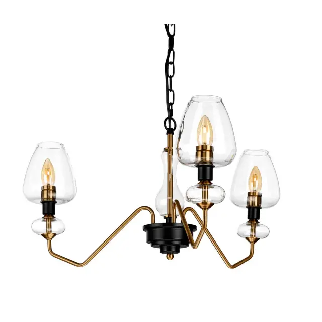 Люстра Elstead Lighting DL-ARMAND3-AB — черный, ракурс 5