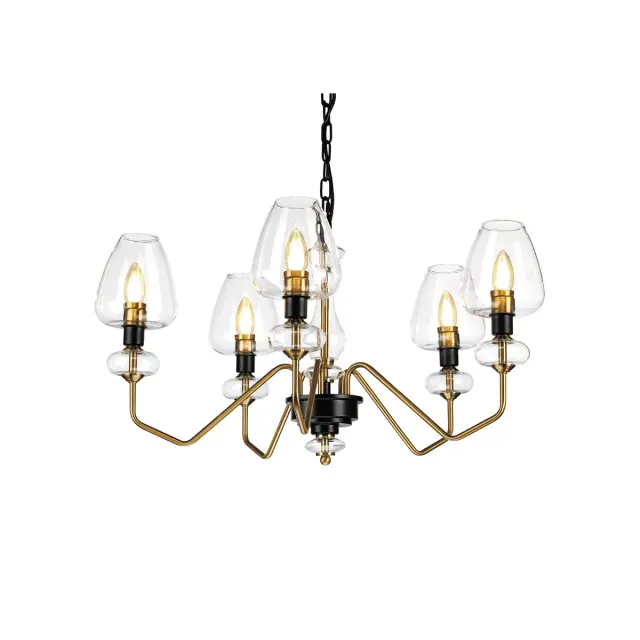 Люстра Elstead Lighting DL-ARMAND5-AB — черный