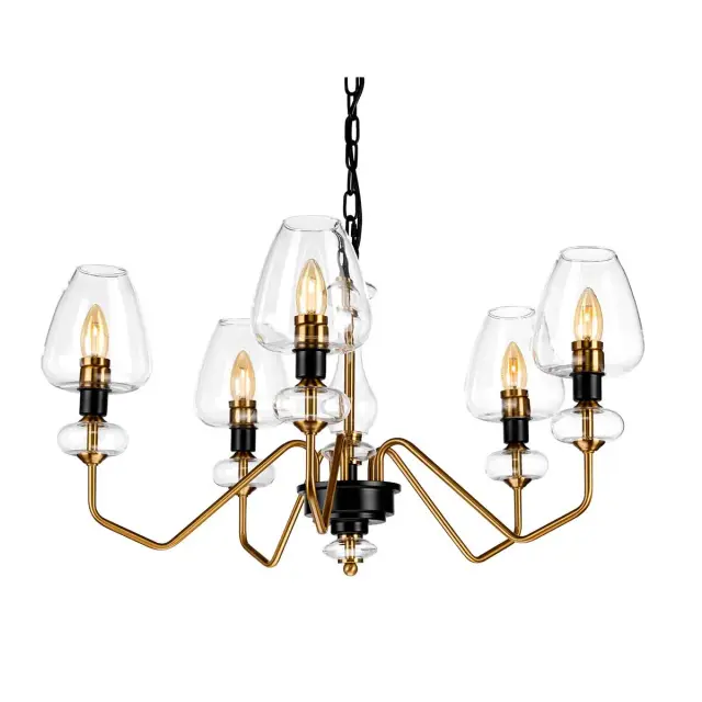 Люстра Elstead Lighting DL-ARMAND5-AB — черный, ракурс 5
