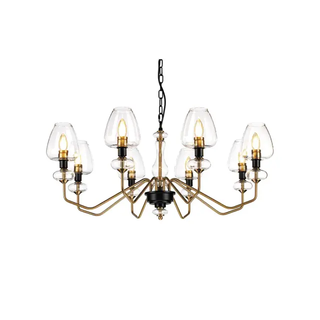 Люстра Elstead Lighting DL-ARMAND8-AB — черный