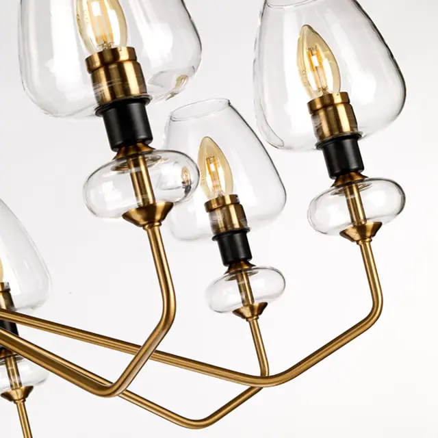 Люстра Elstead Lighting DL-ARMAND8-AB — черный, ракурс 2