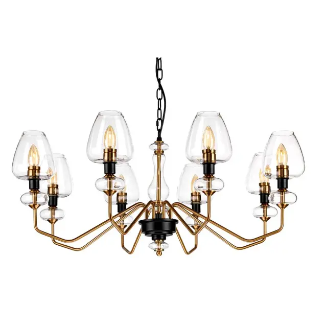 Люстра Elstead Lighting DL-ARMAND8-AB — черный, ракурс 5