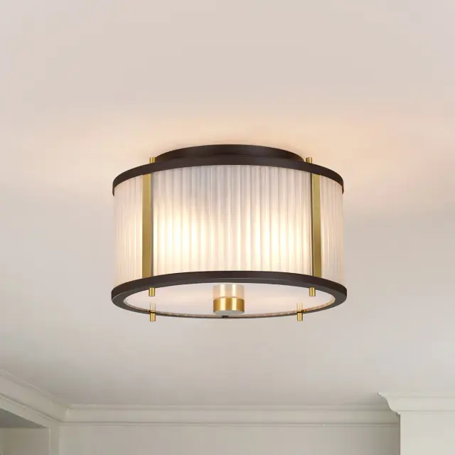 Светильник Elstead Lighting DL-CORONA-2P-BAB — коричневый, ракурс 11