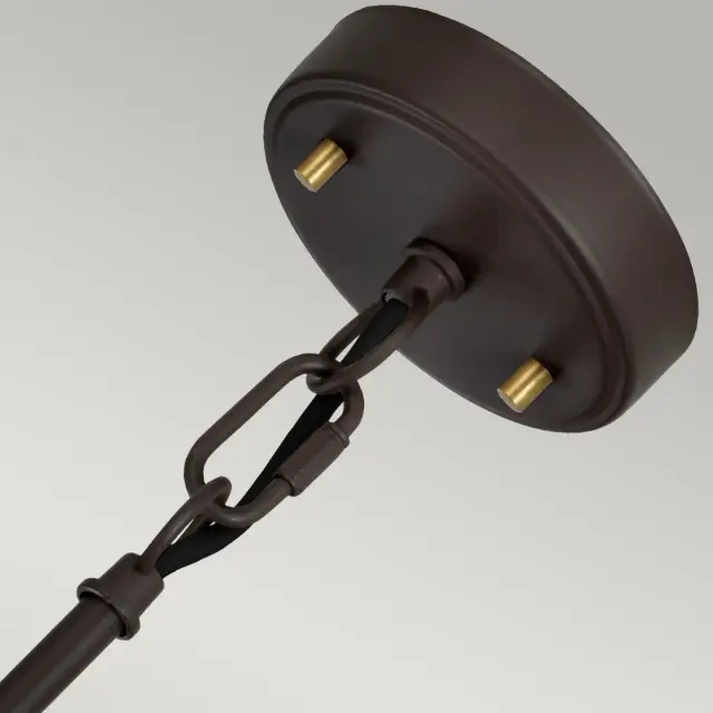 Светильник Elstead Lighting DL-CORONA-2P-BAB — коричневый, ракурс 3