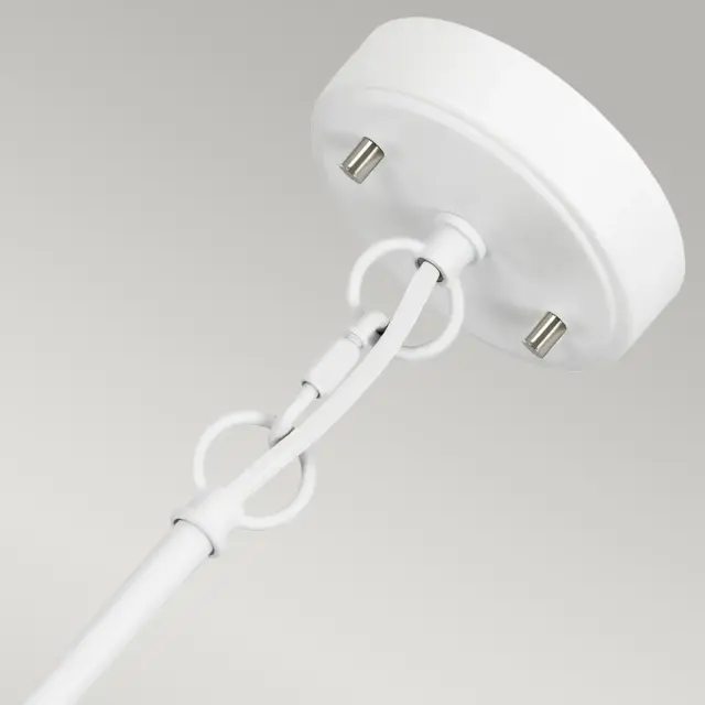 Светильник Elstead Lighting DL-CORONA-2P-WPN — белый, ракурс 3