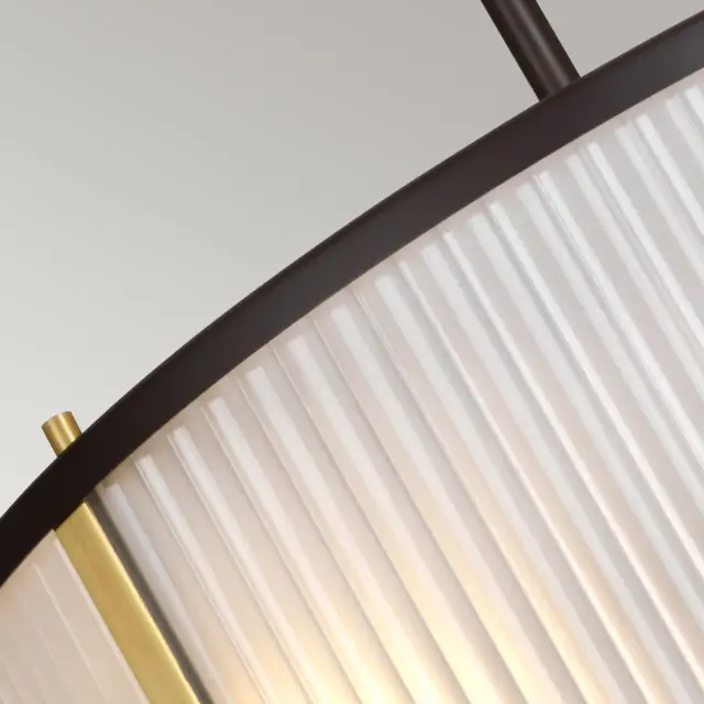 Светильник Elstead Lighting DL-CORONA-3P-BAB — коричневый, ракурс 3