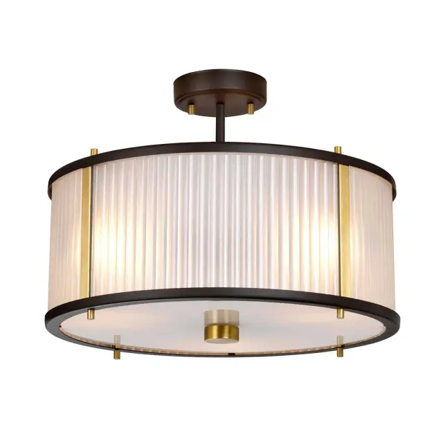 Светильник Elstead Lighting DL-CORONA-3P-BAB — коричневый, ракурс 9