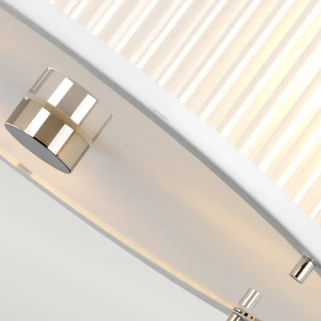 Светильник Elstead Lighting DL-CORONA-3P-WPN — белый, ракурс 5