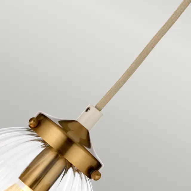 Светильник Elstead Lighting DL-COSMOS-1P — бежевый, ракурс 3