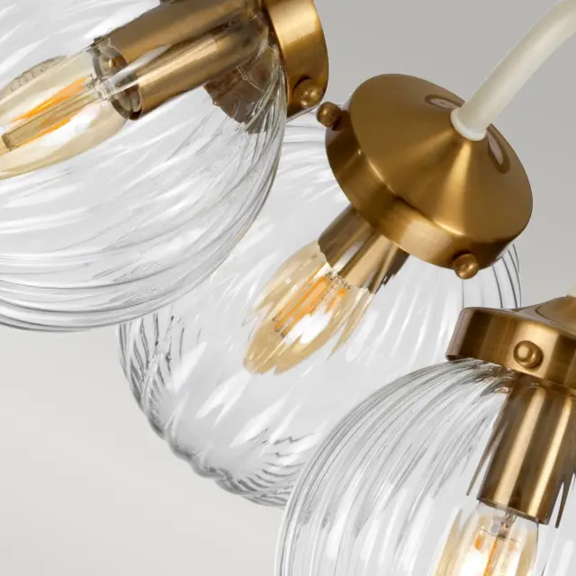 Люстра Elstead Lighting DL-COSMOS5 — бежевый, ракурс 10