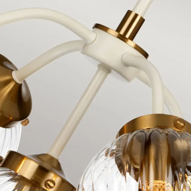 Люстра Elstead Lighting DL-COSMOS5 — бежевый, ракурс 4