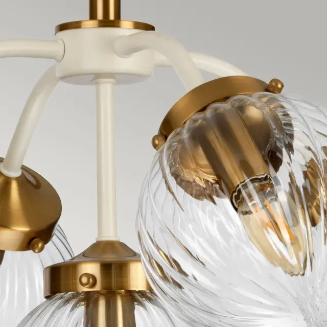 Люстра Elstead Lighting DL-COSMOS5 — бежевый, ракурс 9