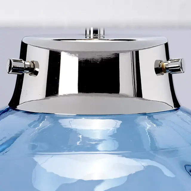 Настольная лампа Elstead Lighting DL-KARA-TL-BLUE — синий, ракурс 2