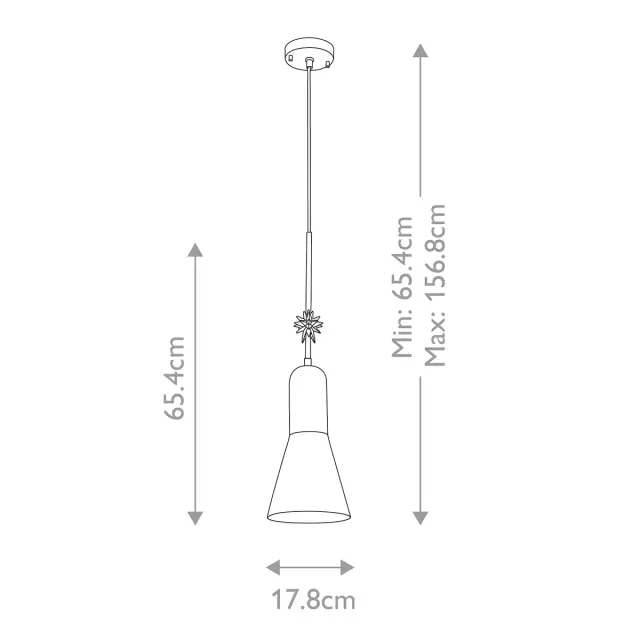 Светильник Elstead Lighting ETOILE-P-M-MB — черный, ракурс 9