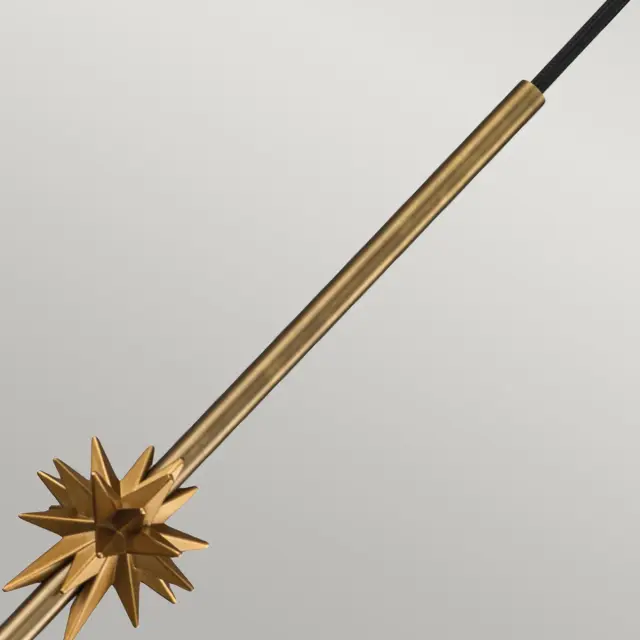 Светильник Elstead Lighting ETOILE-P-S-AB — латунь, ракурс 3
