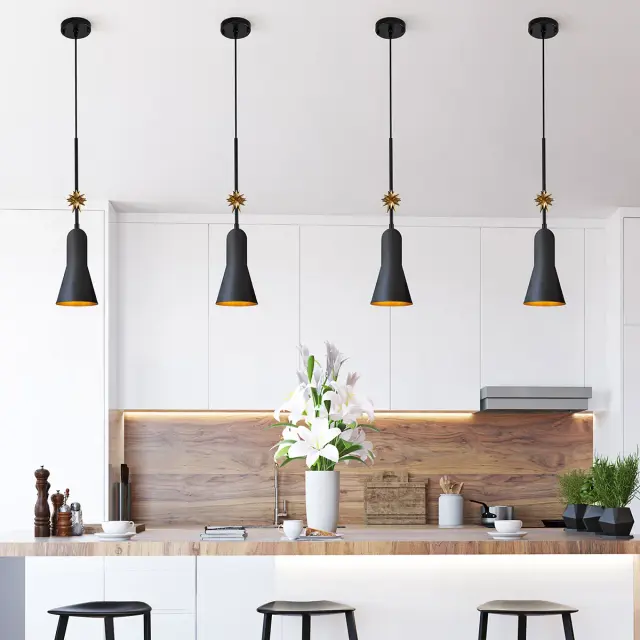 Светильник Elstead Lighting ETOILE-P-S-MB — черный, ракурс 8
