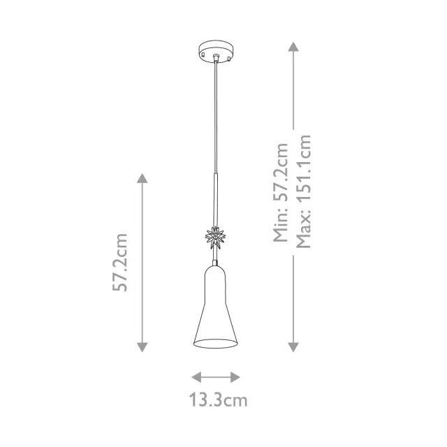 Светильник Elstead Lighting ETOILE-P-S-MB — черный, ракурс 9