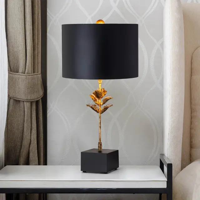 Настольная лампа Elstead Lighting FB-CAMILIA-TL — черный, ракурс 5