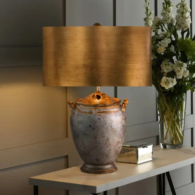 Настольная лампа Elstead Lighting FB-JACKSON-TL — серебряный, ракурс 5
