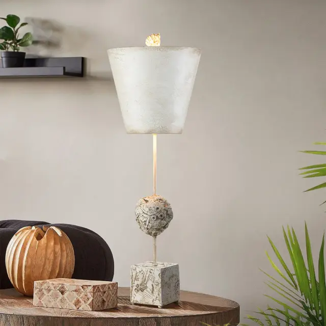 Настольная лампа Elstead Lighting FB-PETRA-TL — бежевый, ракурс 6