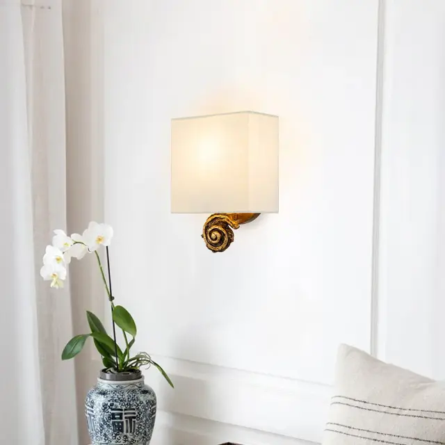 Бра Elstead Lighting FB-SWIRL-1S-G — золотой, ракурс 5