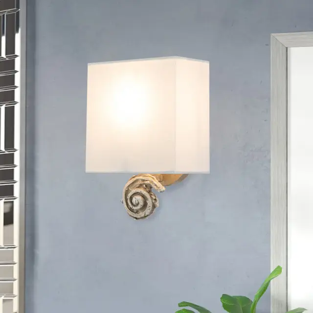 Бра Elstead Lighting FB-SWIRL-1S-W — белый, ракурс 5