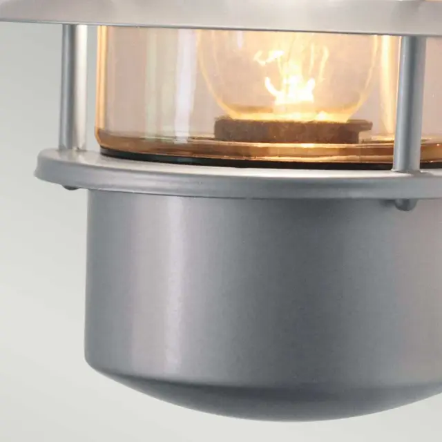 Уличный светильник Elstead Lighting HELSINGOR — серебряный, ракурс 4