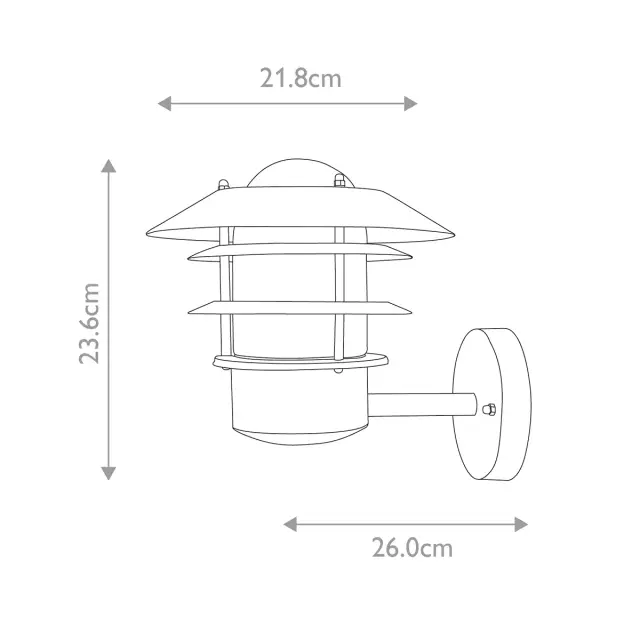 Уличный светильник Elstead Lighting HELSINGOR — серебряный, ракурс 5