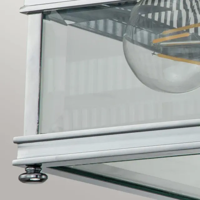 Уличный светильник Elstead Lighting HOLBORN-F-PC — хром, ракурс 3