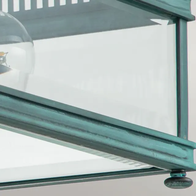 Уличный светильник Elstead Lighting HOLBORN-F-VDG — серый, ракурс 3