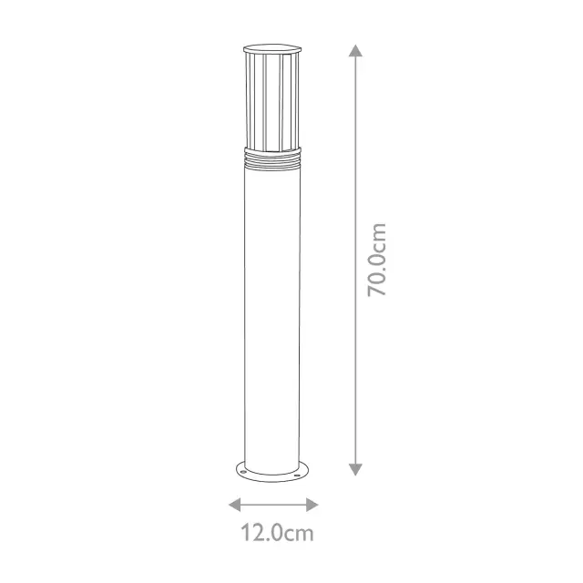 Уличный светильник Elstead Lighting HORNSEA-B-SS — коричневый, ракурс 5