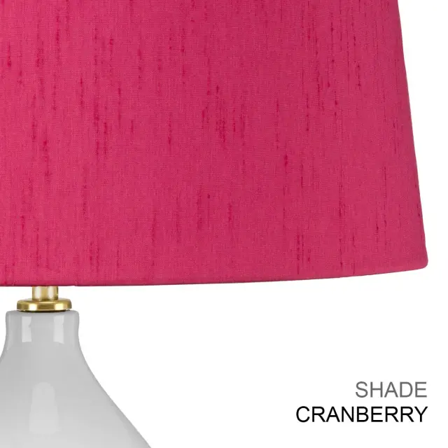 Настольная лампа Elstead Lighting ISLA-AB-TL-CRANBERRY — белый, ракурс 6