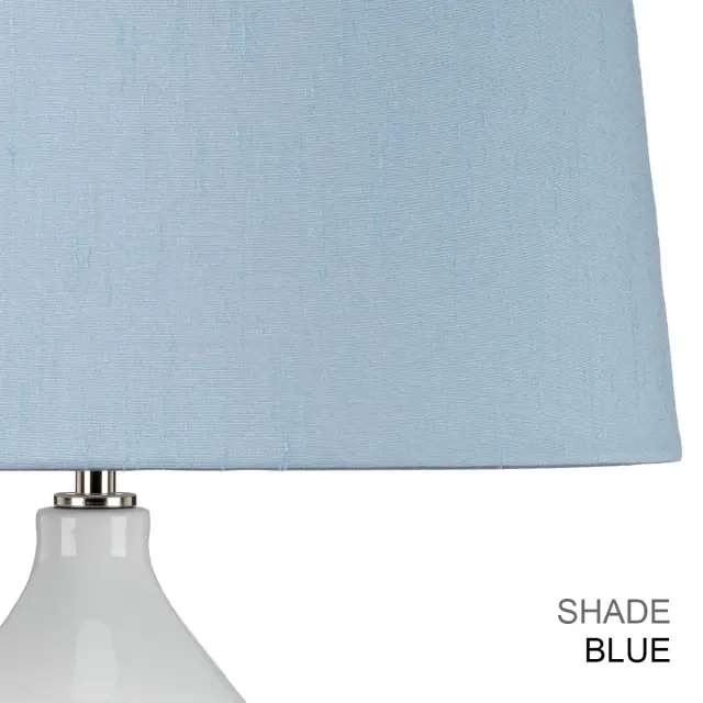 Настольная лампа Elstead Lighting ISLA-PN-TL-BLUE — белый, ракурс 6