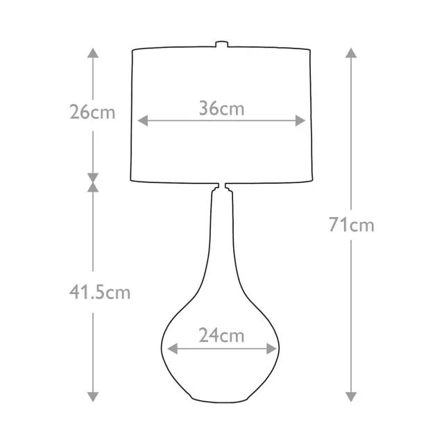 Настольная лампа Elstead Lighting JOB-TL — черный, ракурс 6
