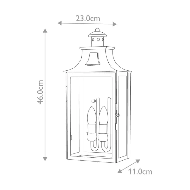 Уличный светильник Elstead Lighting KENDAL — бронза, ракурс 7