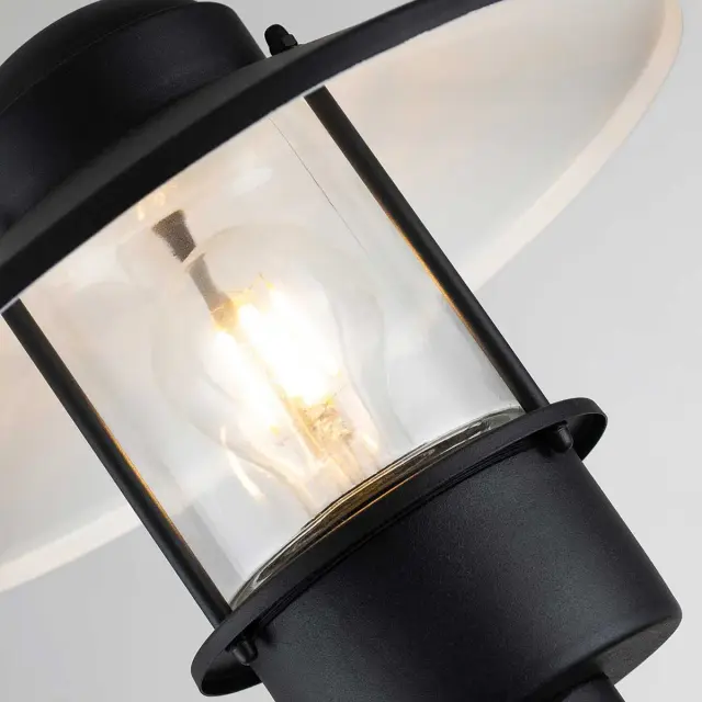 Уличный светильник Elstead Lighting KLAMPENBORG-BOL-BK — черный, ракурс 2